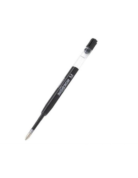 RECAMBIO INOXCRON BOLIGRAFO PLASTICO MEDIO NEGRO 939207 (25)