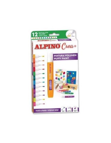 ROTULADOR DE PINTURA EFECTO 3D ALPINO CAJA DE 12 MASATS DH000005