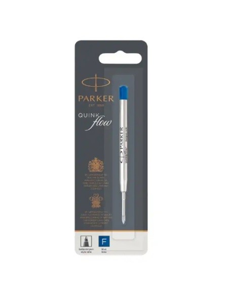 RECAMBIO BOLIGRAFO PARKER F AZUL ( FINA ) NEWELL 1950368 (12)