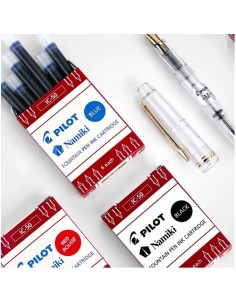 CARTUCHO PARA  PLUMA PILOT AZUL IC-50 (6)