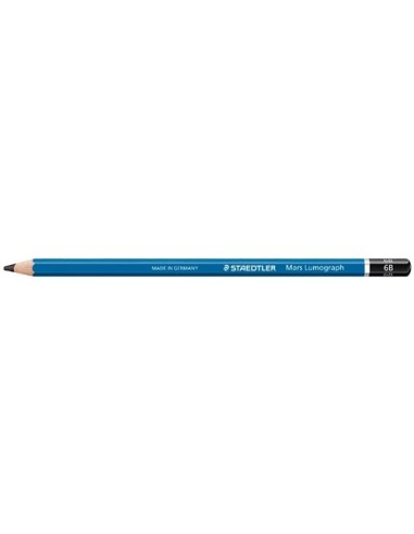 LAPICES MARS LUMOGRAPH   STAEDTLER 100-6B (12)