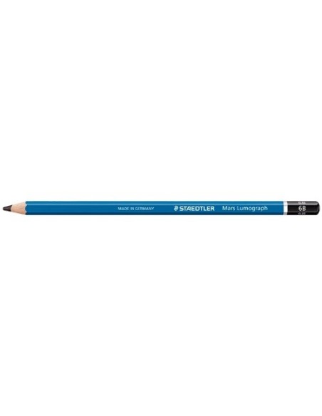 LAPICES MARS LUMOGRAPH   STAEDTLER 100-6B (12)