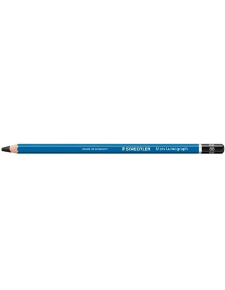 LAPICES MARS LUMOGRAPH   STAEDTLER 100-8B (12)