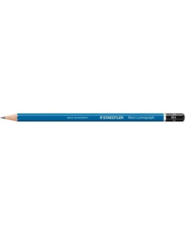 LAPICES MARS LUMOGRAPH   STAEDTLER 100-8H (12)