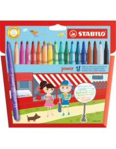 ROTULADORES STABILO POWER 18 UDES 280/18-02