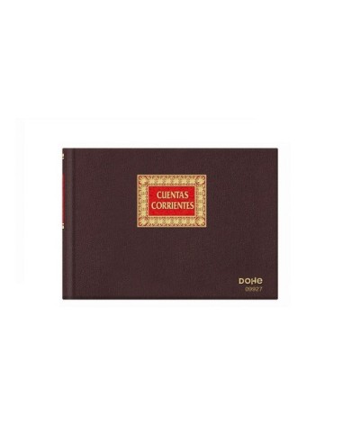 LIBRO  ENTELADO CUENTAS CORRIENTES 4º APAISADO MIQUELRIUS/ DOHE 9927