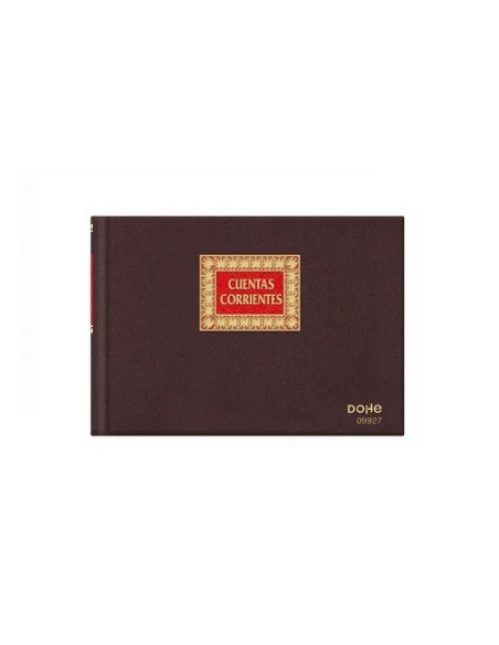 LIBRO  ENTELADO CUENTAS CORRIENTES 4º APAISADO MIQUELRIUS/ DOHE 9927