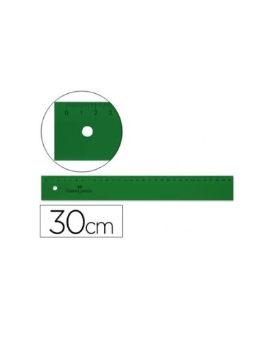REGLA VERDE 30 FABER CASTELL   813 (10)