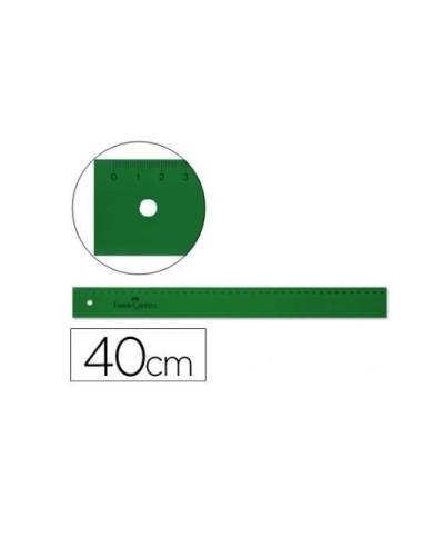 REGLA VERDE 40 FABER CASTELL  814 (10)