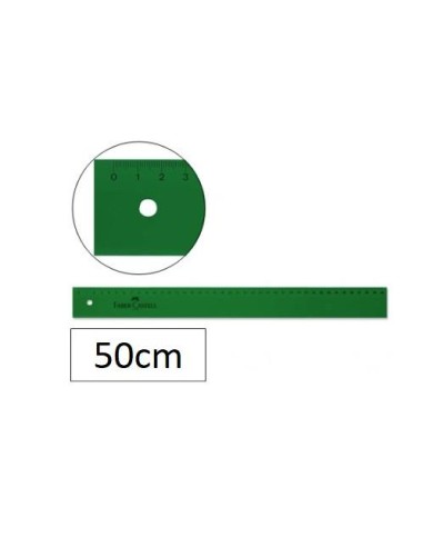 REGLA VERDE 50 FABER CASTELL   815 (10)