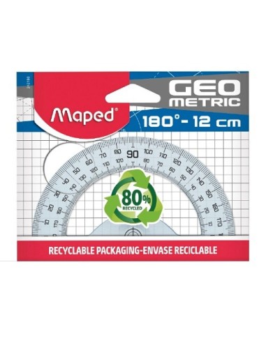 SEMICIRCULO  12CM GEOMETRIC MAPED  242180 (30)