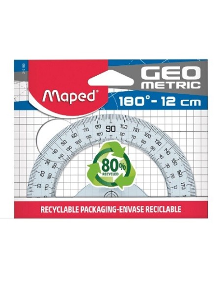 SEMICIRCULO  12CM GEOMETRIC MAPED  242180 (30)