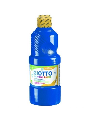 TEMPERA LIQUIDA 1/2 LITRO COLOR AZUL ULTRAMAR GIOTTO   FILA 535317