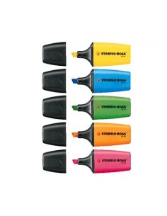 FLUORESCENTE STABILO BOSS MINI BOLSA 5 UDES 07/5-11