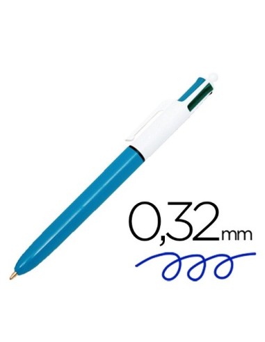 BOLIGRAFO 4 COLORES BIC CLASSIC 982866 (12)