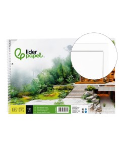 BLOCK DIBUJO LINEAL Fº 2 TALADROS C/RECUADRO 20H 130H 32016 CSUR 32016