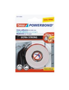 CINTA ADHESIVA DE DOBLE CARA ULTRAFUERTE  POWERBOND TESA 55791-00002-01