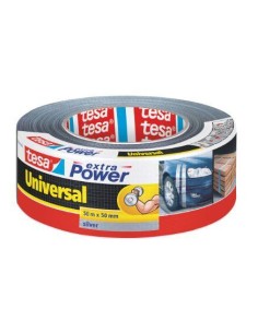 CINTA AMERICANA EXTRA POWER UNIVERSAL 10M X 50MM PLATA TESA 56348-00000-06