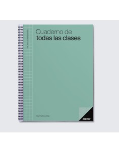 CUADERNO ESCOLAR DE TODAS LAS CLASES SEMANA VISTA ADDITIO P222