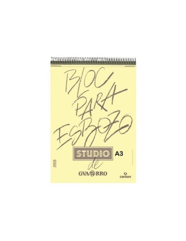 BLOCK DIBUJO A3 CANSON GUARRO ESBOZO  100H 90GRS  FILA C200407690