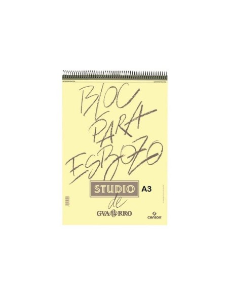 BLOCK DIBUJO A3 CANSON GUARRO ESBOZO  100H 90GRS  FILA C200407690