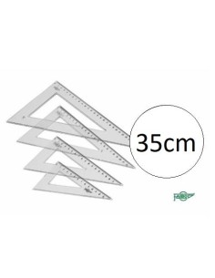 CARTABON ESCOLAR 35 CM FAIBO TRANSPARENTE CON NUMEROS 21335 (20)