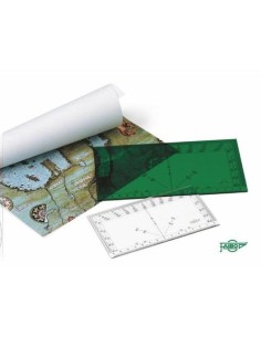 TRANSPORTADOR NAUTICO RECTANGULAR  20 CM 360º FAIBO 111-20T