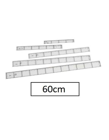 REGLA FAIBO DE 60  PLASTICO 41160  (10)