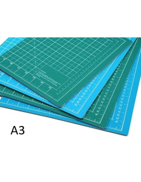 PLANCHA DE CORTE ESPECIAL MANUALIDADES A3 AZUL Y ROSA HFP 0203