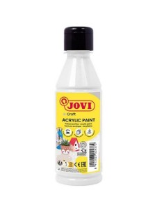 PINTURA ACRILICA JOVI DECOR BOTE DE 250ML BLANCO 68001
