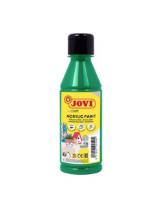 PINTURA ACRILICAJ OVI DECOR BOTE DE 250ML VERDE OSCURO 68019