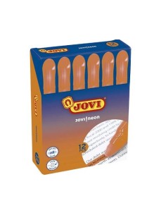 MARCADOR GEL FLUOR NARANJA JOVI 1815 (12)