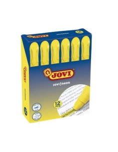 MARCADOR GEL FLUOR AMARILLO JOVI 1817 (12)