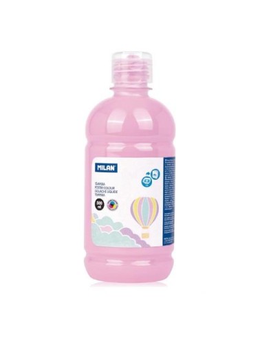 BOTELLA DE TEMPERA  500 ML. ROSA PALIDO MILAN 03622
