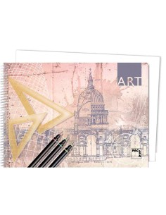 BLOCK DIBUJO FOLIO  LISO 2 TALADROS 20H 140G PACSA 18849