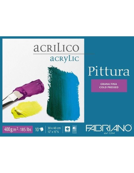 BLOCK DIBUJO A3 ACRYLICO SADIPAL F40003040