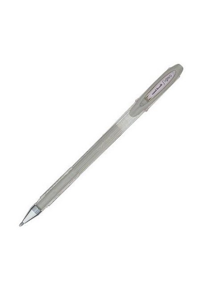 BOLIGRAFO METALIZADO SIGNO PLATA UM-120NM UNIBALL 788851000 (12)