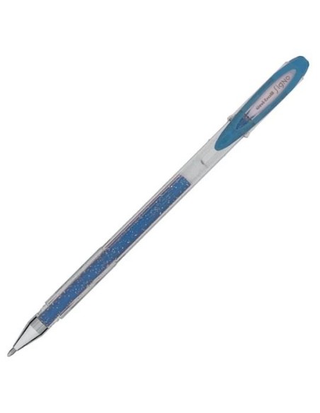 BOLIGRAFO SIGNO PURPURINA AZUL UM-120SP UNIBALL 788877000 (12)