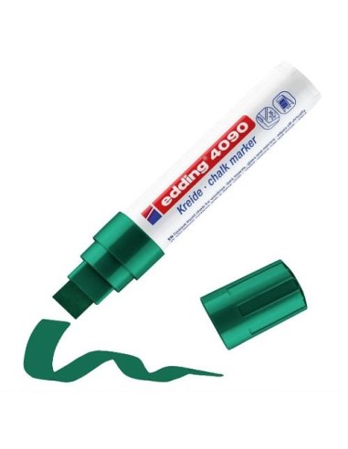 ROTULADOR TIZA LIQUIDA EDDING VERDE OSCURO 4090-004 (5)
