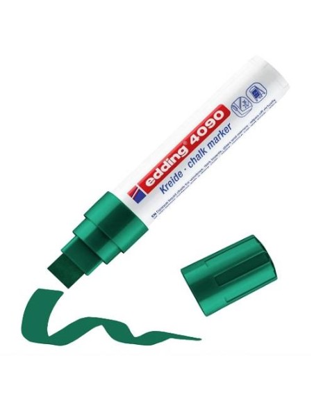 ROTULADOR TIZA LIQUIDA EDDING VERDE OSCURO 4090-004 (5)