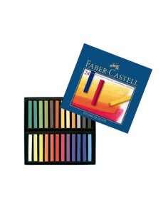 TIZAS PASTEL 24 UDS.  FABER CASTELL WENDEL 128324