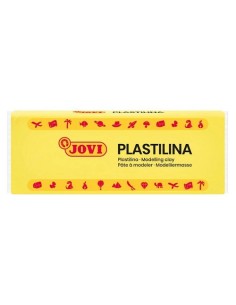 PLASTILINA MEDIANA  ART 71/02 AMARILLO DE JOVI
