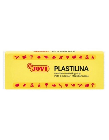 PLASTILINA MEDIANA  ART 71/02 AMARILLO DE JOVI