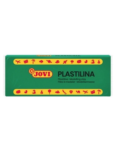 PLASTILINA MEDIANA  ART 71/10 VERDE CLARO  JOVI