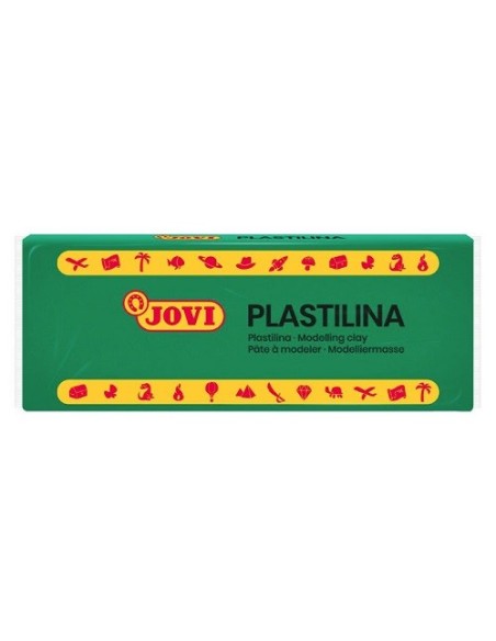 PLASTILINA MEDIANA  ART 71/10 VERDE CLARO  JOVI