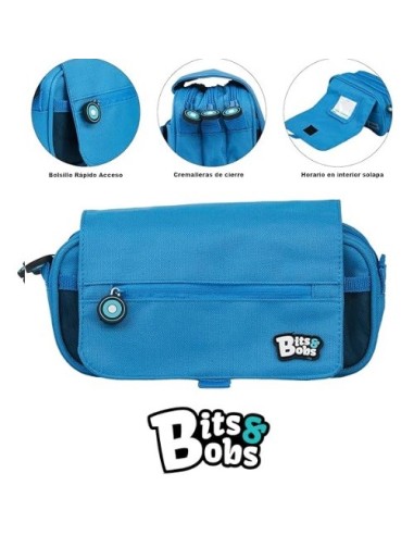 PORTATODO TRIPLE BITS&BOBS AZUL  GRAFOPLAS 37543230