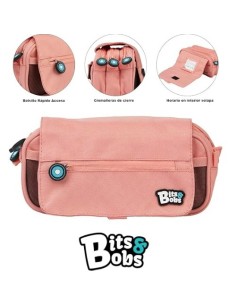 PORTATODO TRIPLE BITS&BOBS CORAL  GRAFOPLAS 37543283
