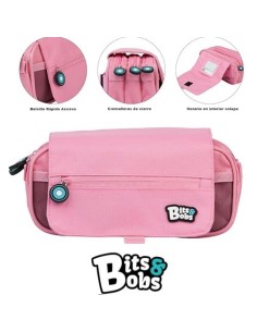 PORTATODO TRIPLE BITS&BOBS ROSA  GRAFOPLAS 37543254