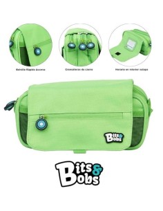 PORTATODO TRIPLE BITS&BOBS VERDE  GRAFOPLAS 37543220