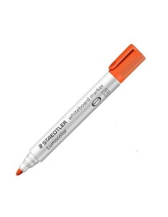 ROTULADOR LUMOCOLOR NARANJA PIZARRA BLANCA STAEDTLER 351-4 (10)